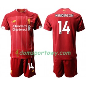Koszulka Liverpool HENDERSON 14 Dziecięcy Domowe Koszulki Piłkarskie 2019-2020 Krótki Rękaw